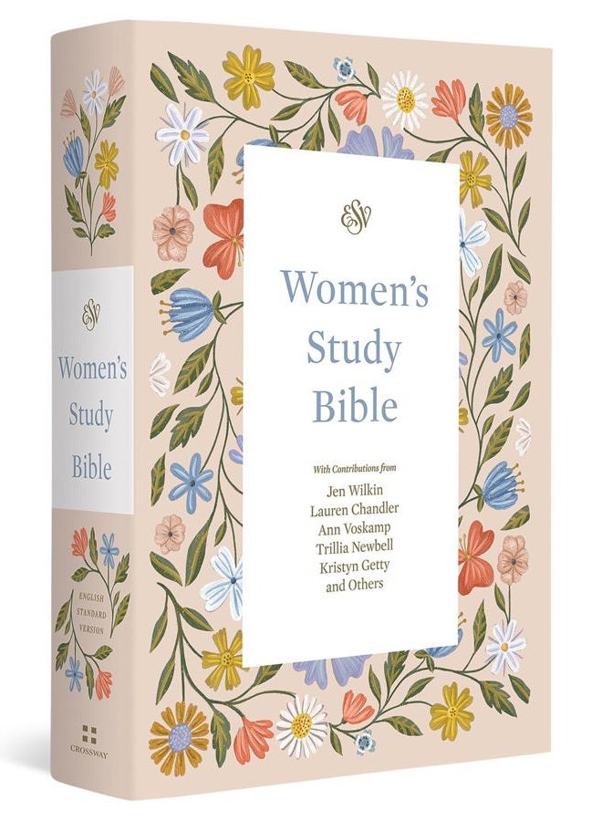 Crossway ESV Women's Study Bible (Hardcover, Blush Wildflower Design) - Image 1