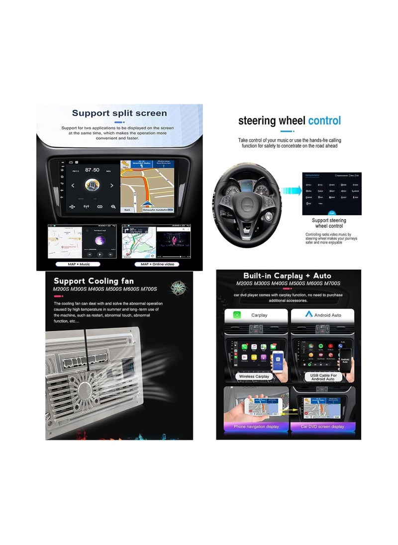 SHEZA STAR - Android Car Stereo for Mitsubishi Montero Sport 2015 2016 2017 2018 2019 2020 2021 1GB RAM 32GB ROM MirrorLink WiFi BT, 9 Inch 2.5D IPS Touch Screen with Backup Camera Included - Image 1