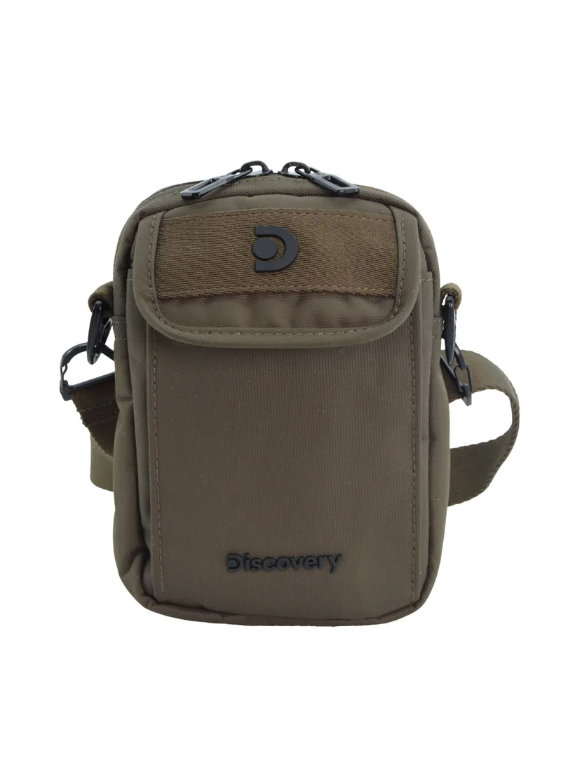 Discovery Downtown Utility Bag for Men & Women – Eco-Friendly Recycled Shoulder Bag with RFID Protection, Adjustable Strap & Multi-Pocket Organizer | Daily Use & Travel