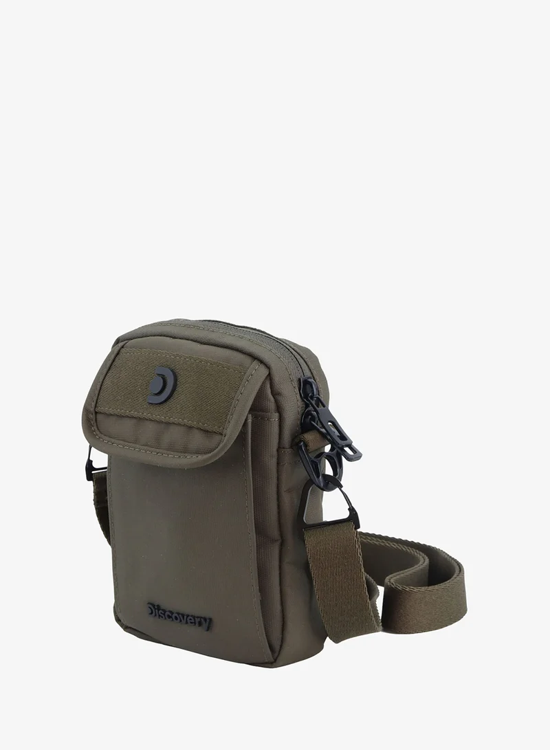 ديسكفري Downtown Utility Bag for Men & Women – Eco-Friendly Recycled Shoulder Bag with RFID Protection, Adjustable Strap & Multi-Pocket Organizer | Daily Use & Travel