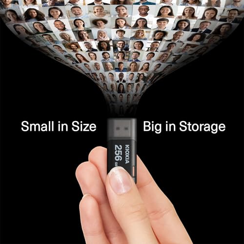 KIOXIA, Former Toshiba Memory, USB Flash Memory 256 GB, USB3.2 Gen1, Made in Japan - Image 3