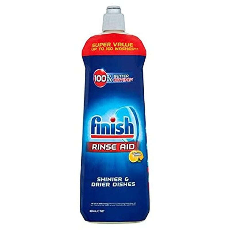 FINISH DISHWASHER RINSE AID LEMON 800 ml