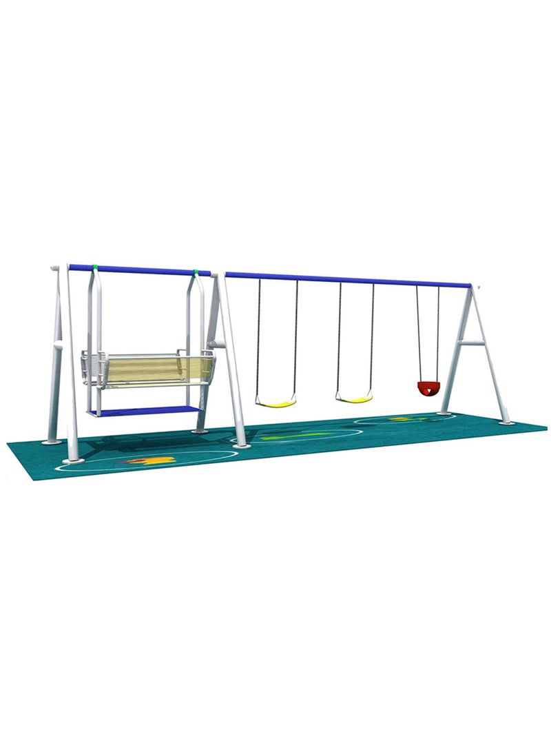 Myts Swing Spectacular Double Swing and 3 Play Swings - 2.5M (Assorted) - Image 1