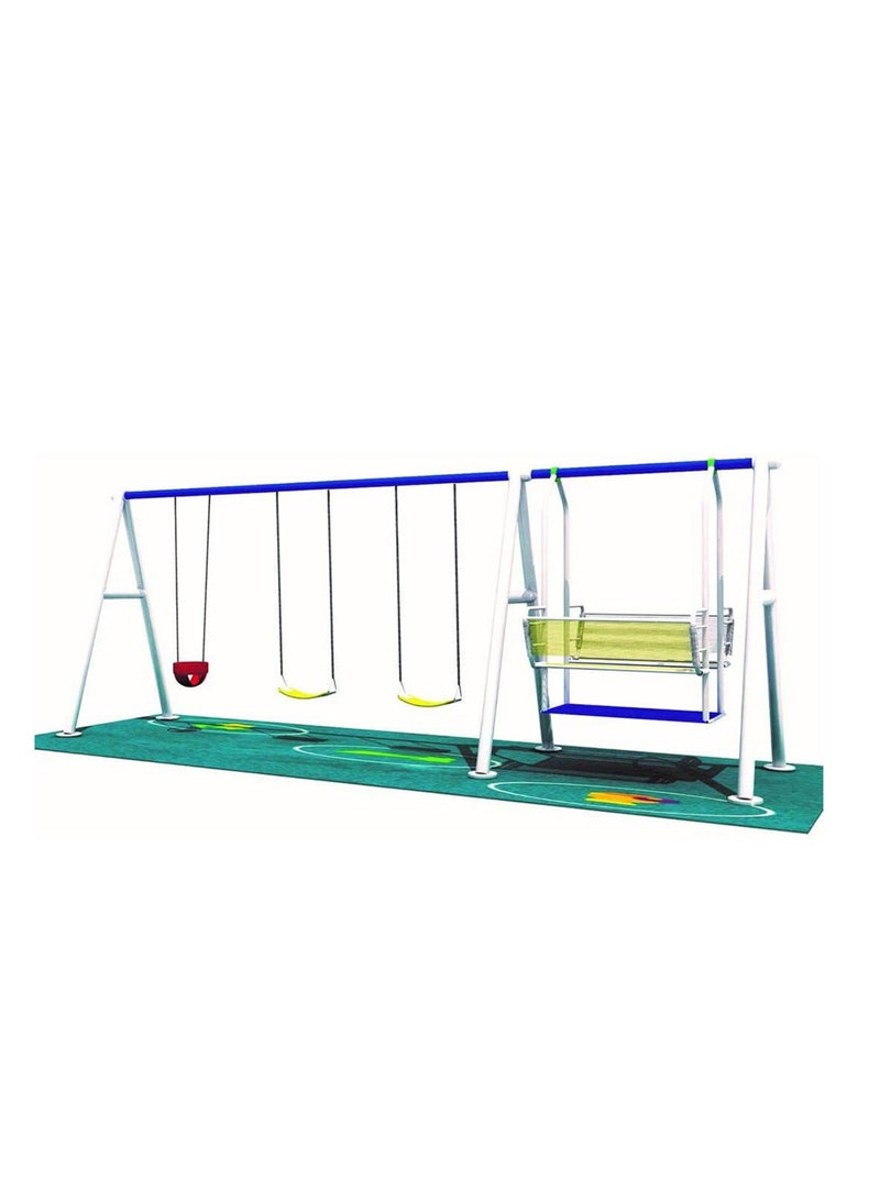 Myts Swing Spectacular Double Swing and 3 Play Swings - 2.5M (Assorted) - Image 3