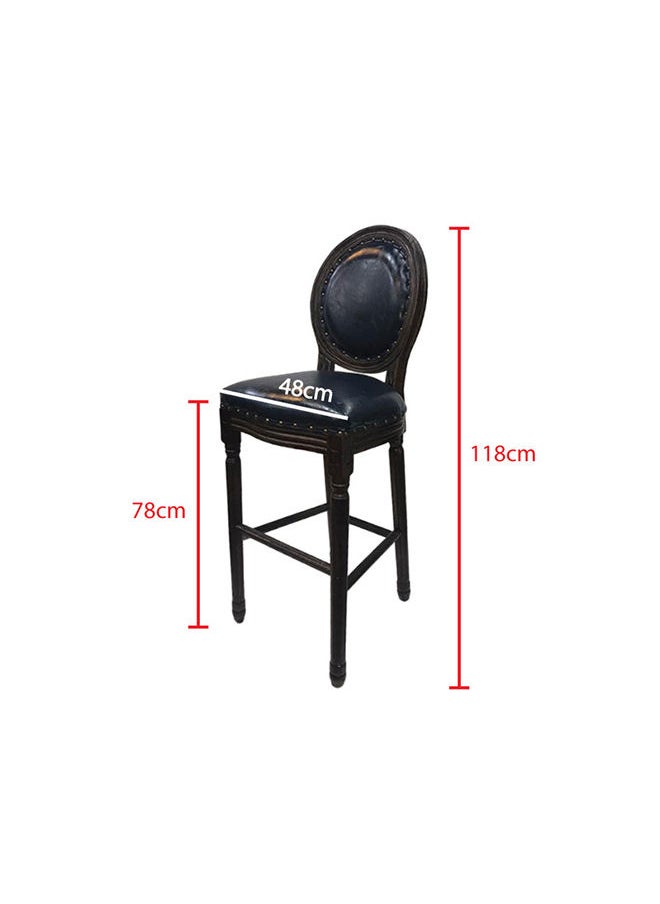 JILPHAR FURNITURE Jilphar Furniture French Style Bar Chair JP1369B  - Image 4