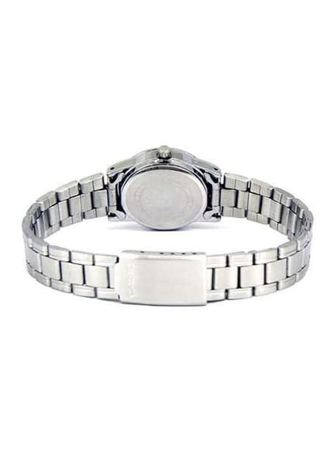CASIO Women Dress Analog Watch LTP-V001D-7B - 25 mm - Silver - Image 2
