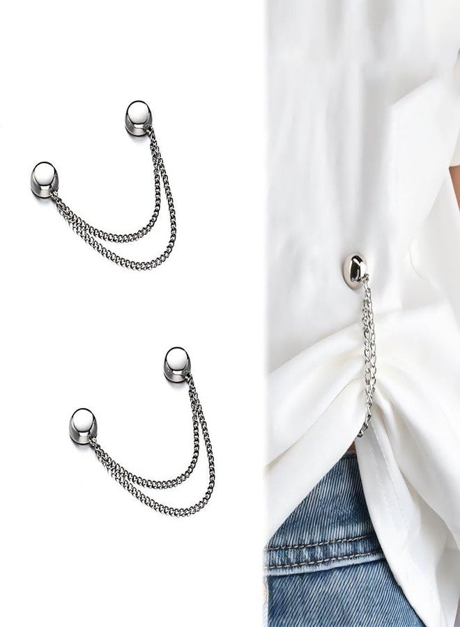 Aldea Magnetic Clothing Clip for Fitting Clothing | Cinch Clip for Sleeve Cuff Dress | Black Alloy | Fashion Jewelry Clip & Brooch | 1 Magnetic Clothing Clip - Image 3