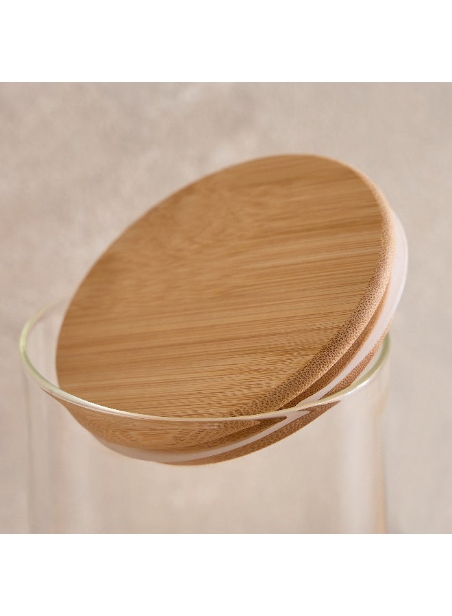 Home Box La Natura Borosilicate Glass Jar 1.45 L - Image 3