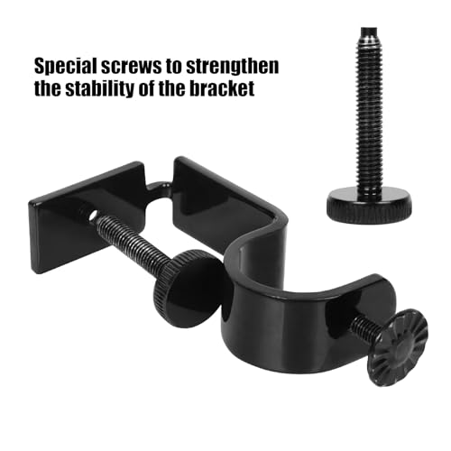 INSFITY Outside Mounted Blinds Curtain Rod Bracket (Only Fit for 1.3-2 inches Rectangle Headrail) No Drill No Tools Required (Patent Depending) - Image 5