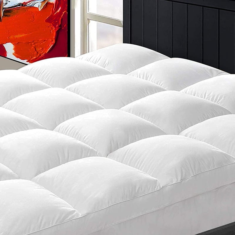 Pearella 14-Cm Mattress Topper ( ) Extra Thick And Ultra Plush And Super Soft Available In All Size (100x200) - Image 3