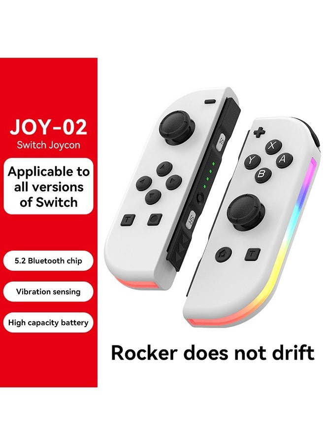 Joy Cons Wireless Controller for Switch, L/R Controllers Replacement Compatible with Switch/Lite/OLED, Joystick with Wake-up/Screenshot/Dual Vibration/Motion Control Function