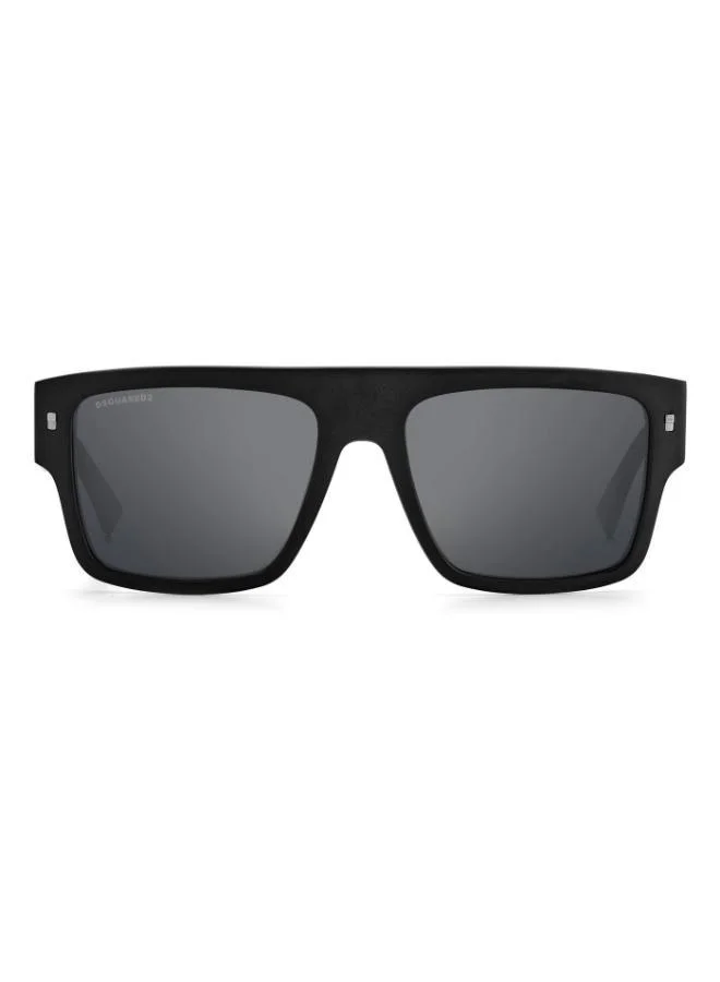 DSQUARED2 Rectangular Flat Top Sunglasses Frames
