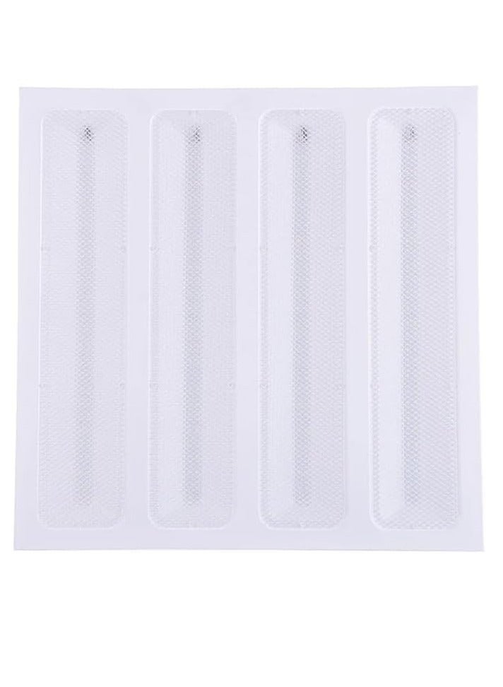 ESNCO LED PANEL GRILLE Light 60x 60 Grille Panel Light LED Flat 96W 6500K White, AC240V, Ultra Slim,Ceiling Light LED Fixture for indoor home fixtures,Kitchen, Office, Hotel School  - Image 1