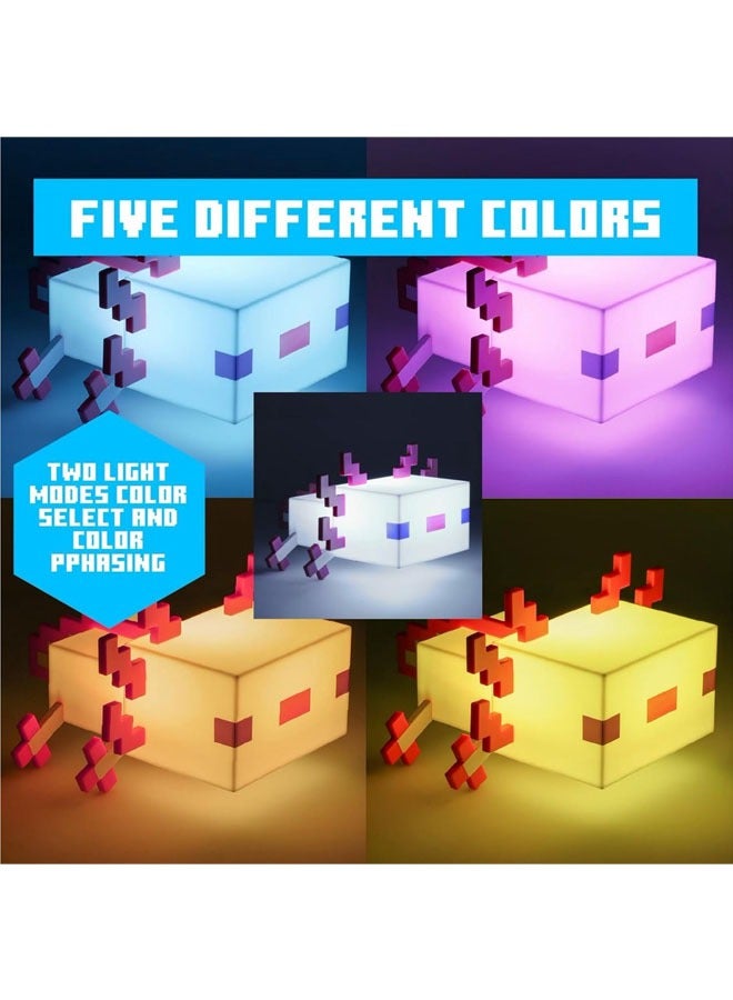 general minecraft game peripherals, salamanders, bedside night lights, variable five-color toys, dolls, models, gifts - Image 2