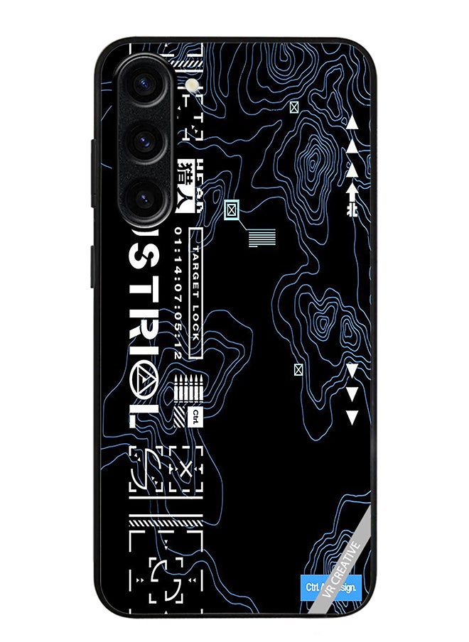 VR CREATIVE - Protective Case Cover For Samsung Galaxy S23 FE Target Lock Design Multicolour - Image 1