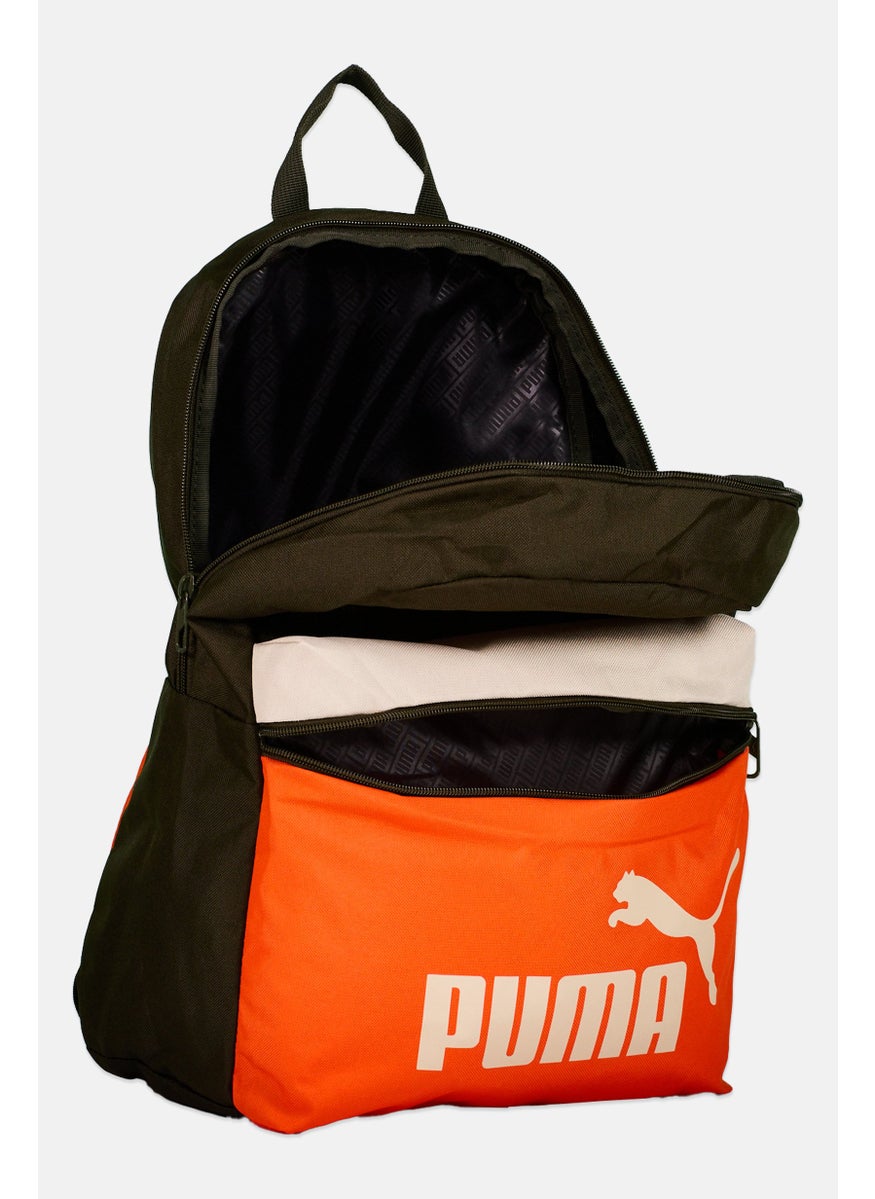 PUMA Men Brand Logo Backpack, Multicolor  - Image 3