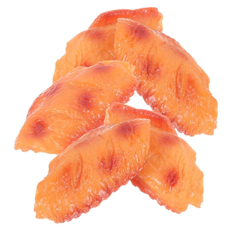 Faux Chicken Wing Props 5PCS Realistic Display Models For Photography Decoration - Image 2