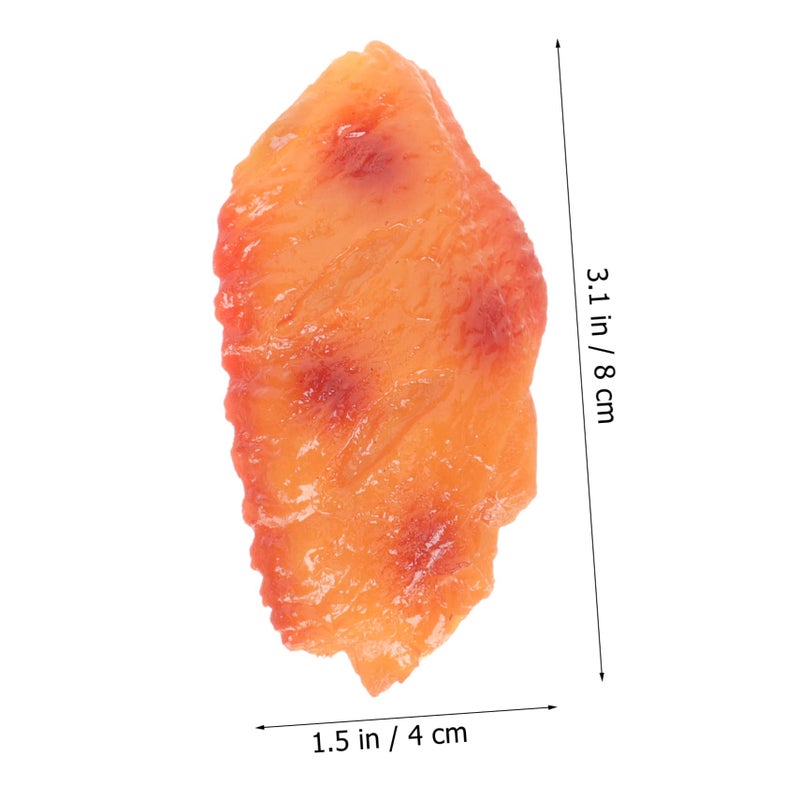 Faux Chicken Wing Props 5PCS Realistic Display Models For Photography Decoration - Image 4
