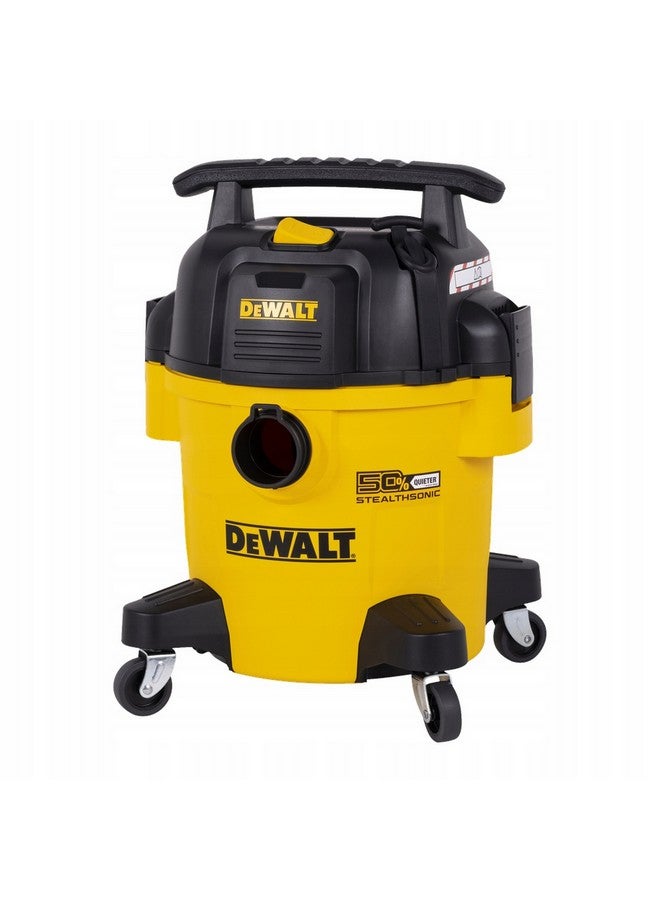 DEWALT 750W Stealthsonic Wet and Dry Vacuum Cleaner Yellow and Black 20 L DXV20P-QT - Image 2