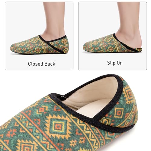 ANLUKE House Slippers for Women Men with Rubber Sole Soft Lightweight Indoor/Outdoor - Image 2