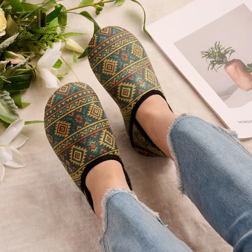ANLUKE House Slippers for Women Men with Rubber Sole Soft Lightweight Indoor/Outdoor - Image 3