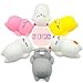 JIAHO 6 Pcs Cat Mochi Squishy Toys for Kids Party Favors Animals Kawaii Squishies Sensory Mini Mochi Toys for Kids Fidget Bulk Toys for Kids Prizes Easter Basket Stuffers Goodie Bag Stuffers - Image 3