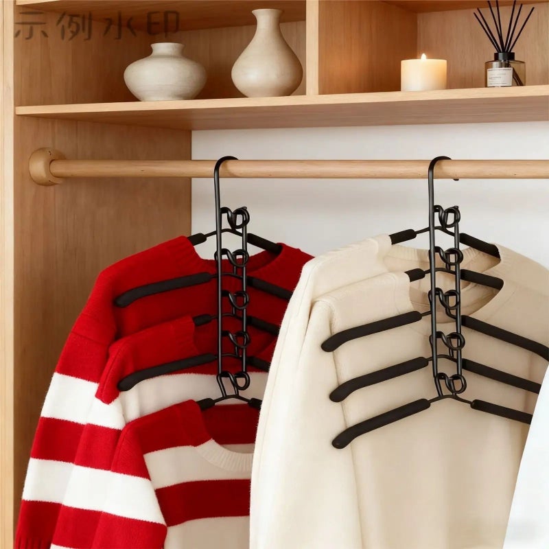 Metal Clothes Hanger 40cm Black - Image 1
