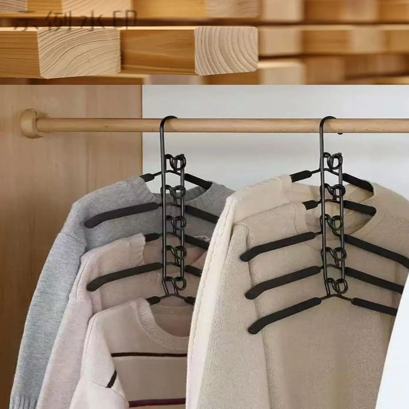 Metal Clothes Hanger 40cm Black - Image 2
