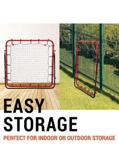 Soccer Rebounder Rebound Net, Kick-Back 3.3X3.3FT | Football Training Gifts, Aids & Equipment for Kids Teens & All Ages, Portable, 6 Adjustable Angles - pzsku/ZF2EE35F26B46EE463483Z/45/_/1735094143/7cc81ecf-15ac-47cc-bf89-9de0c715fa76