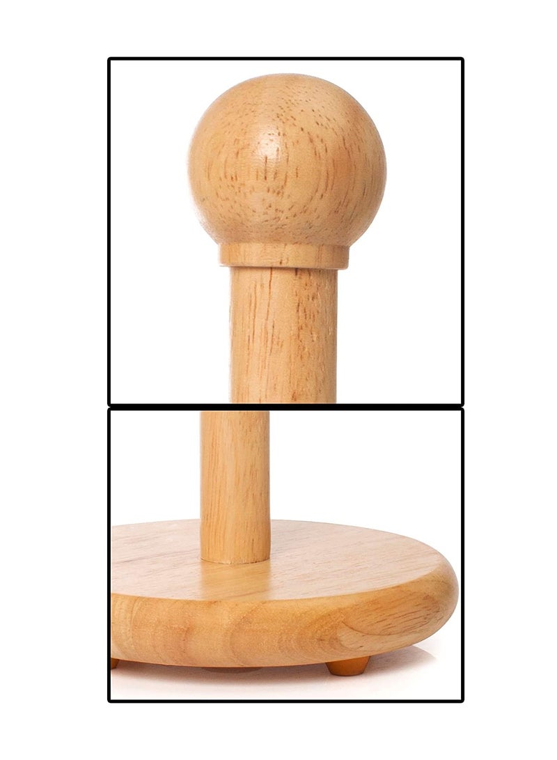 BILLI Wooden Kitchen Paper Towel Holder  - Image 3