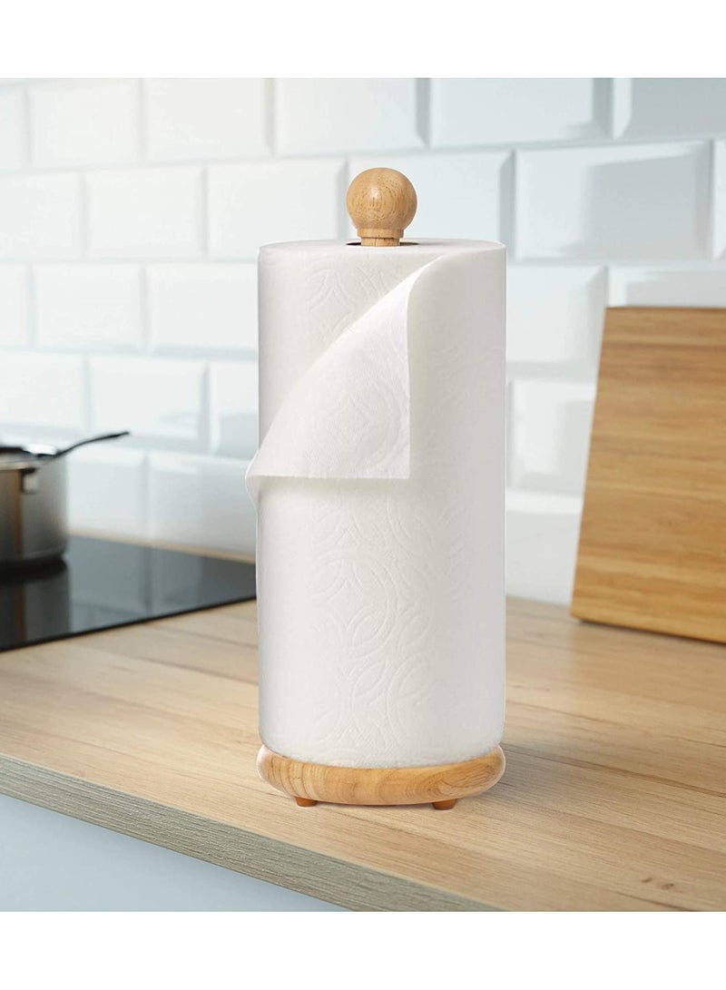 BILLI Wooden Kitchen Paper Towel Holder  - Image 2