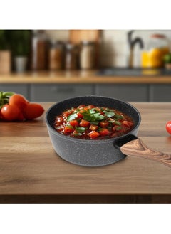 Sweet Home Sweet Home Nonstick Sauce Pan Non Stick Small Pot for Cooking Ultra Non-Stick Granite Coating Sauce Pan  Compatible for All Stove Top PFOA Free  - Image 5