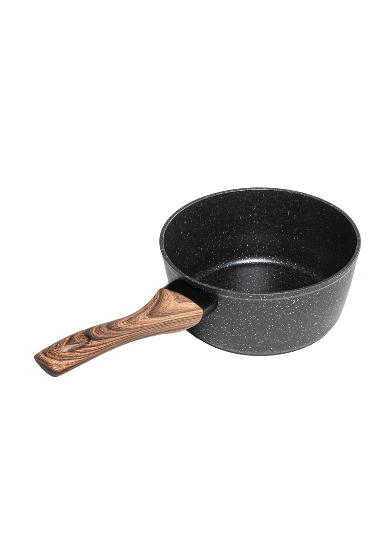 Sweet Home Sweet Home Nonstick Sauce Pan Non Stick Small Pot for Cooking Ultra Non-Stick Granite Coating Sauce Pan  Compatible for All Stove Top PFOA Free  - Image 1
