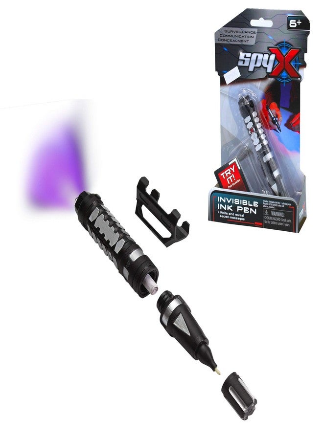 SpyX Invisible Ink Pen - Write and Read Invisible Messages with This Fun Spy Toy. Perfect Addition for Your spy Gear Collection! - Image 1