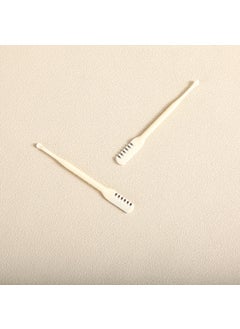 Generic In stock double-headed nose hair scissors manual safety cleaning nose hole double-headed ear pick portable nose hair trimmer  - Image 2