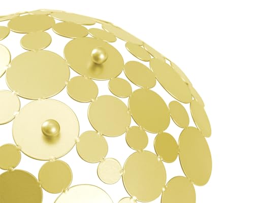IBWell Decor Metal Fruit Bowl, Modern Kitchen Fruit Basket, Large Round Kitchen Basket, for Fruit, Vegetable, Bread, Candy and Nut - Gold - Image 5