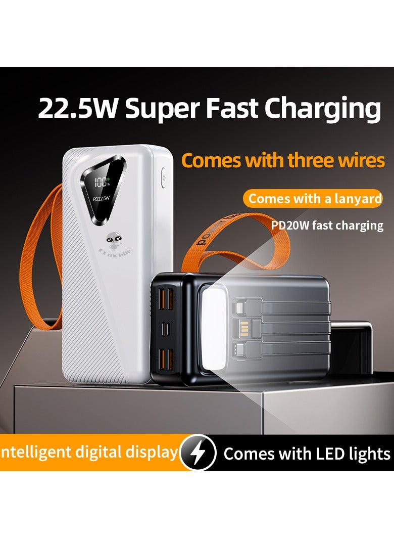 ET mobile 30000 mAH Power Bank Black - Image 4