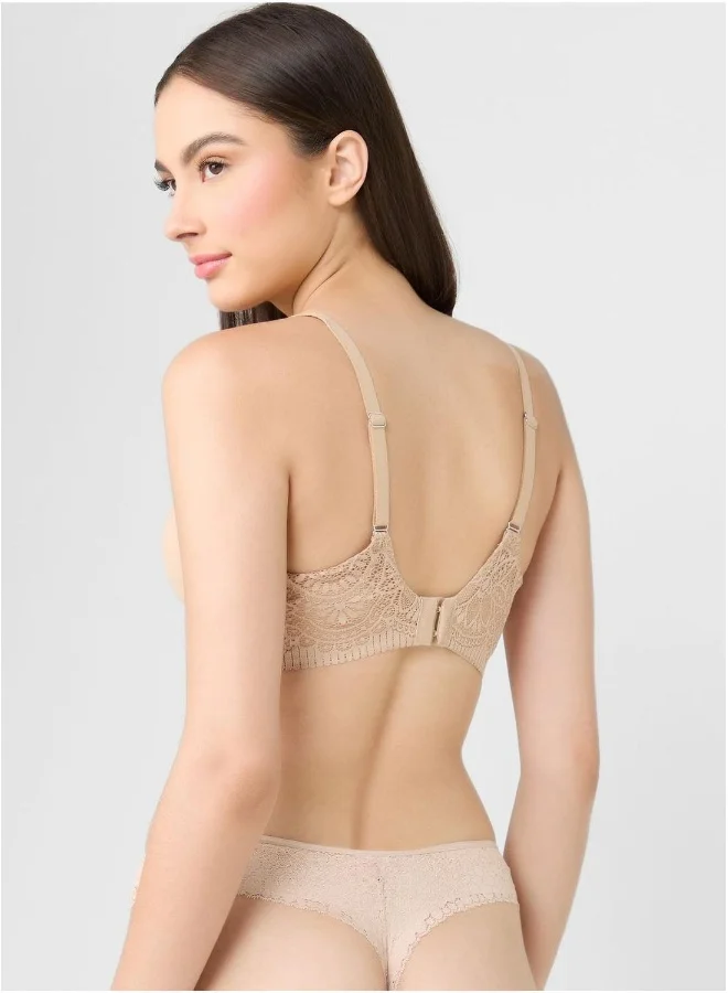 La Senza High Leg Lace Thong
