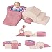 STAOLENE 5Piece Toddler Climbing Toys Indoor Baby Foam Climbing Blocks with Ball Pit for Toddlers Foam Play Gym Climber Structure for Motor Skills DevelopmentBalls Not Included - Image 2