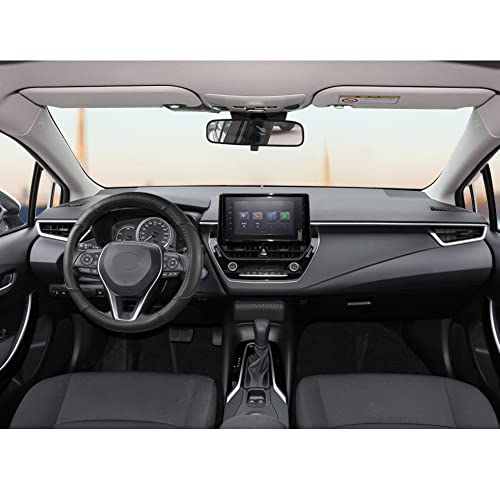 GIANT PANDA Steering Wheel Cover for Toyota, Auto Car Steering Wheel Cover for Toyota Highlander Rav4 Corolla Camry - Solid Black - Image 5