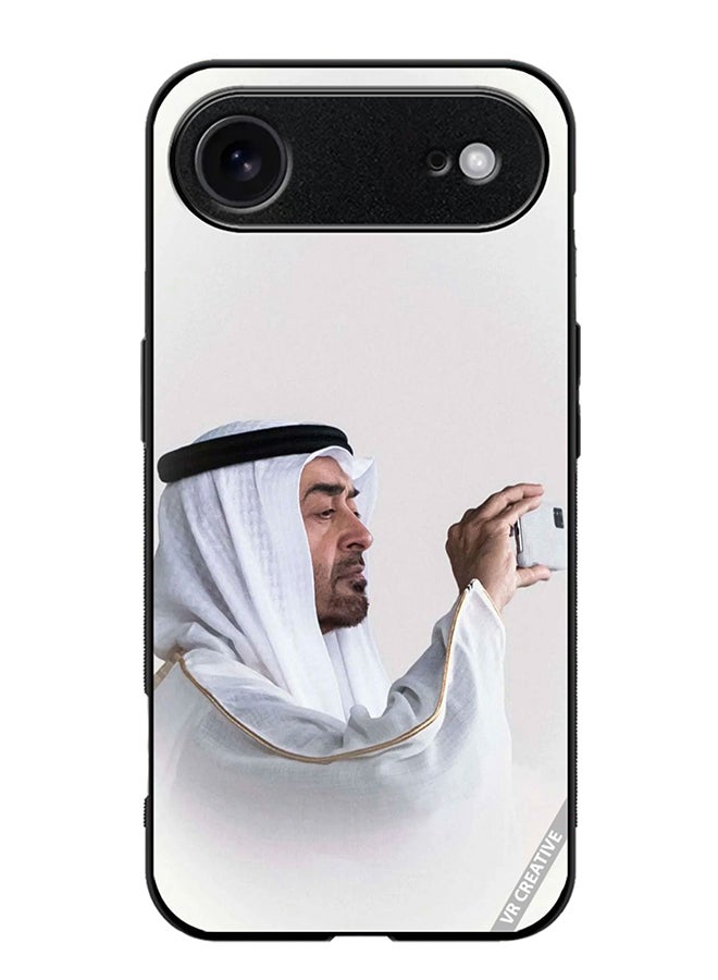 Protective Case Cover For Apple iPhone 17 Air Sheikh Mohamed Bin Zayed Al Nahyan Design Multicolour
