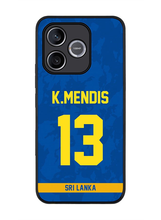 Stylizedd For Honor 600 Lite / 500 Smart / Honor X80i Case,Slim fit Camera Protection, Shockproof Thin Phone cover  - Sri lanka Kusal Mendis, Jersey No 13 - Image 1