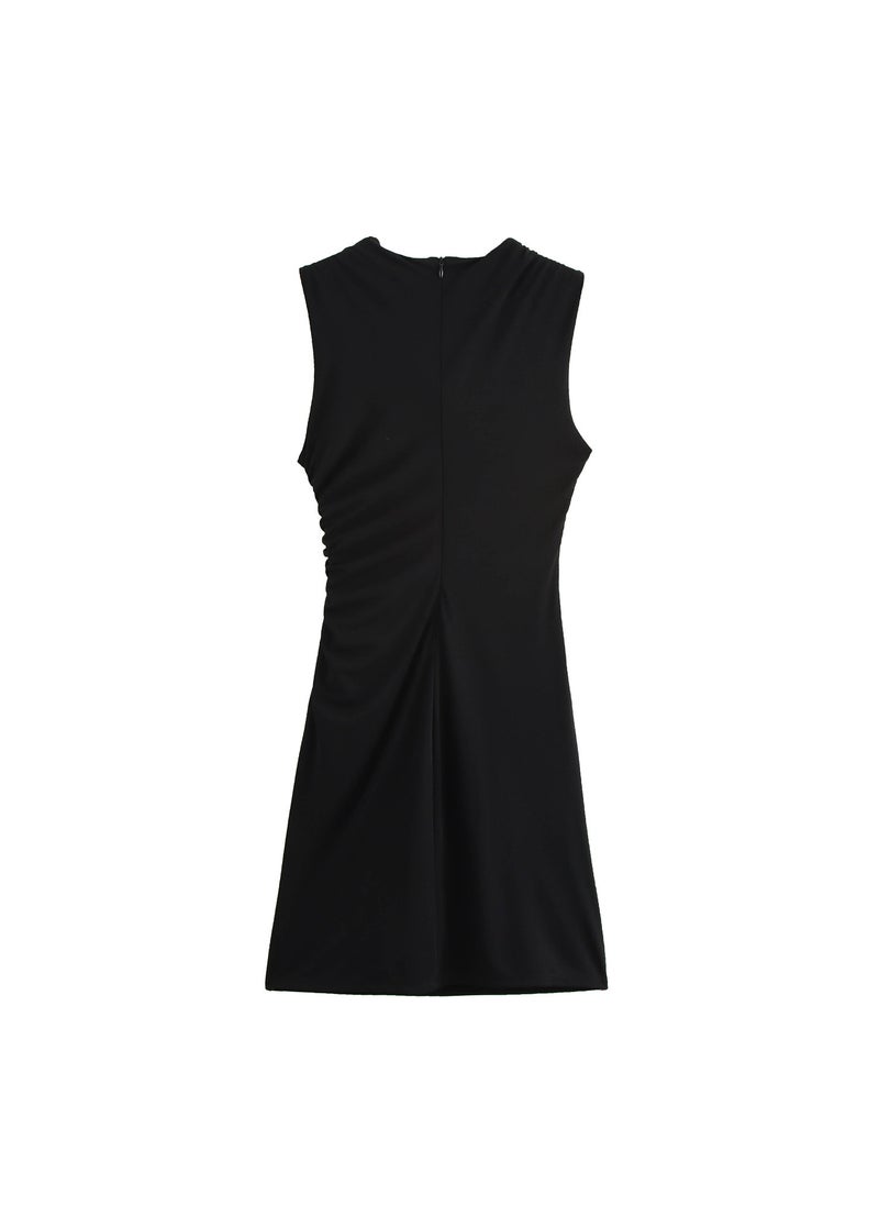 Generic - SAW Fast Selling New Womens Dress French Style Slimming Casual Design Smooths Your Silhouette Womens Clothing 3067260 Black - Image 1