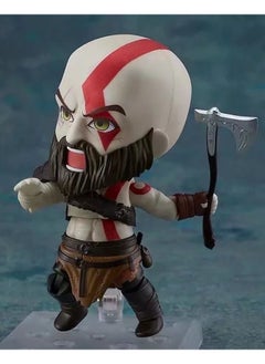 General Kratos Q Edition Action Figure Variable Face Model Toy PVC Character Statue Decoration Tabletop Fan Collectibles Gifts  - Image 3