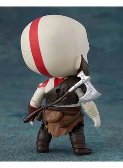 General Kratos Q Edition Action Figure Variable Face Model Toy PVC Character Statue Decoration Tabletop Fan Collectibles Gifts  - Image 4