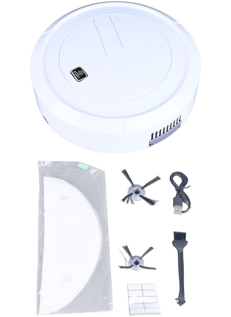 Robot Vacuum and Mop Cleaner, 1200mAh Robot Vacuum Cleaner Automatic Sweeping Robot Strong Suction Robotic Vacuum for Wooden Floors Tiles Carpets - pzsku/ZF2EED9C390EA9A367383Z/45/_/1718347974/99819935-c2ba-4ed7-bf64-40d11b518e32