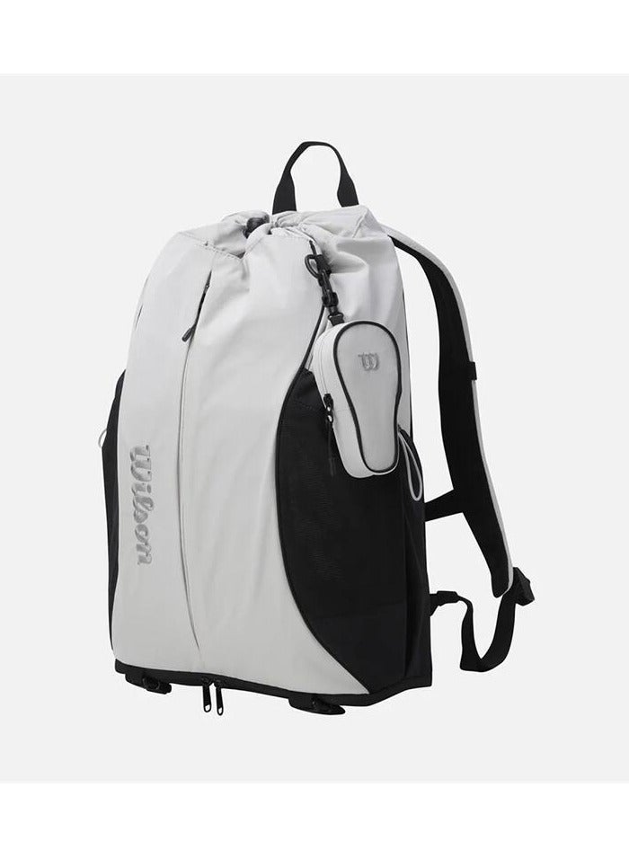 ويلسون حقيبة الظهر ويلسون للتنس واللياقة البدنية - الجيل الثاني، سعة كبيرة، تصميم بحجرتين مع حجرة مخصصة للأحذية، إغلاق بسحاب، مناسبة للاستخدام اليومي والخارجي - Image 2