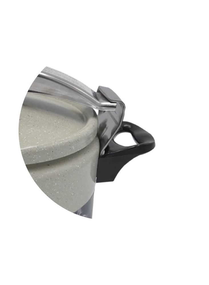 باصرة قدر ضغط جرانيت لون فستقي 11 لتر - Image 3