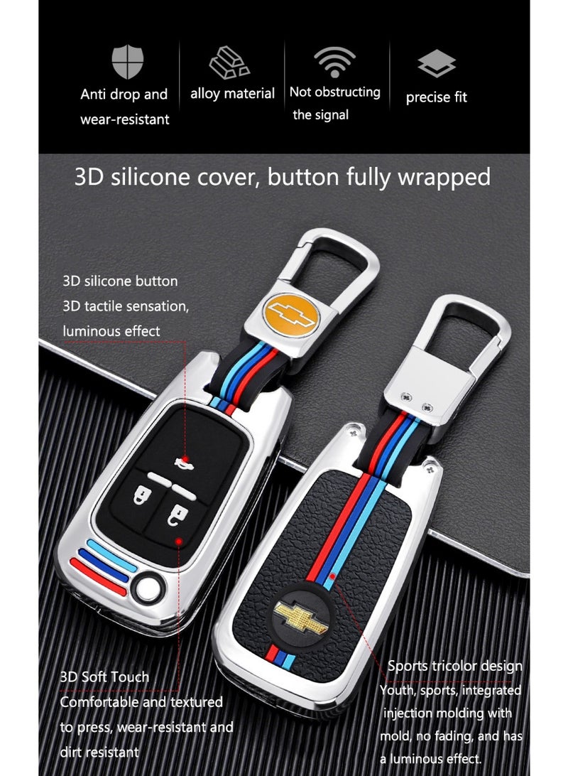 Chevrolet Exquisite high-end car key protection cover suitable for Chevrolet Cruze, Malibu, Sail, Explorer, Valando, Chuangku, Cruze car key shell case - Image 5
