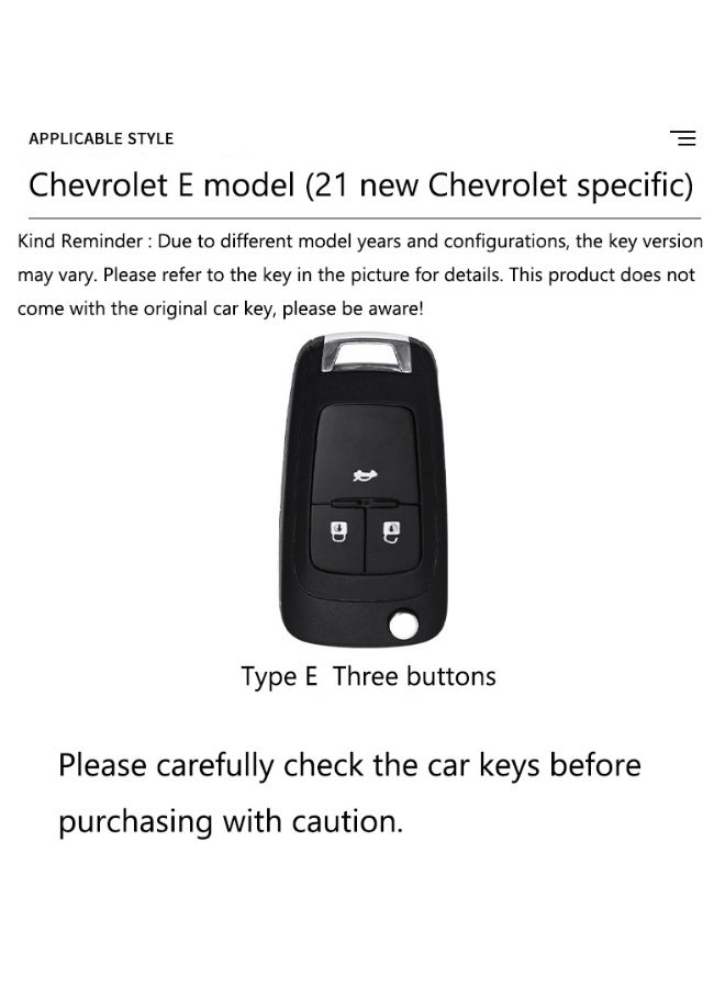 Chevrolet Exquisite high-end car key protection cover suitable for Chevrolet Cruze, Malibu, Sail, Explorer, Valando, Chuangku, Cruze car key shell case - Image 4